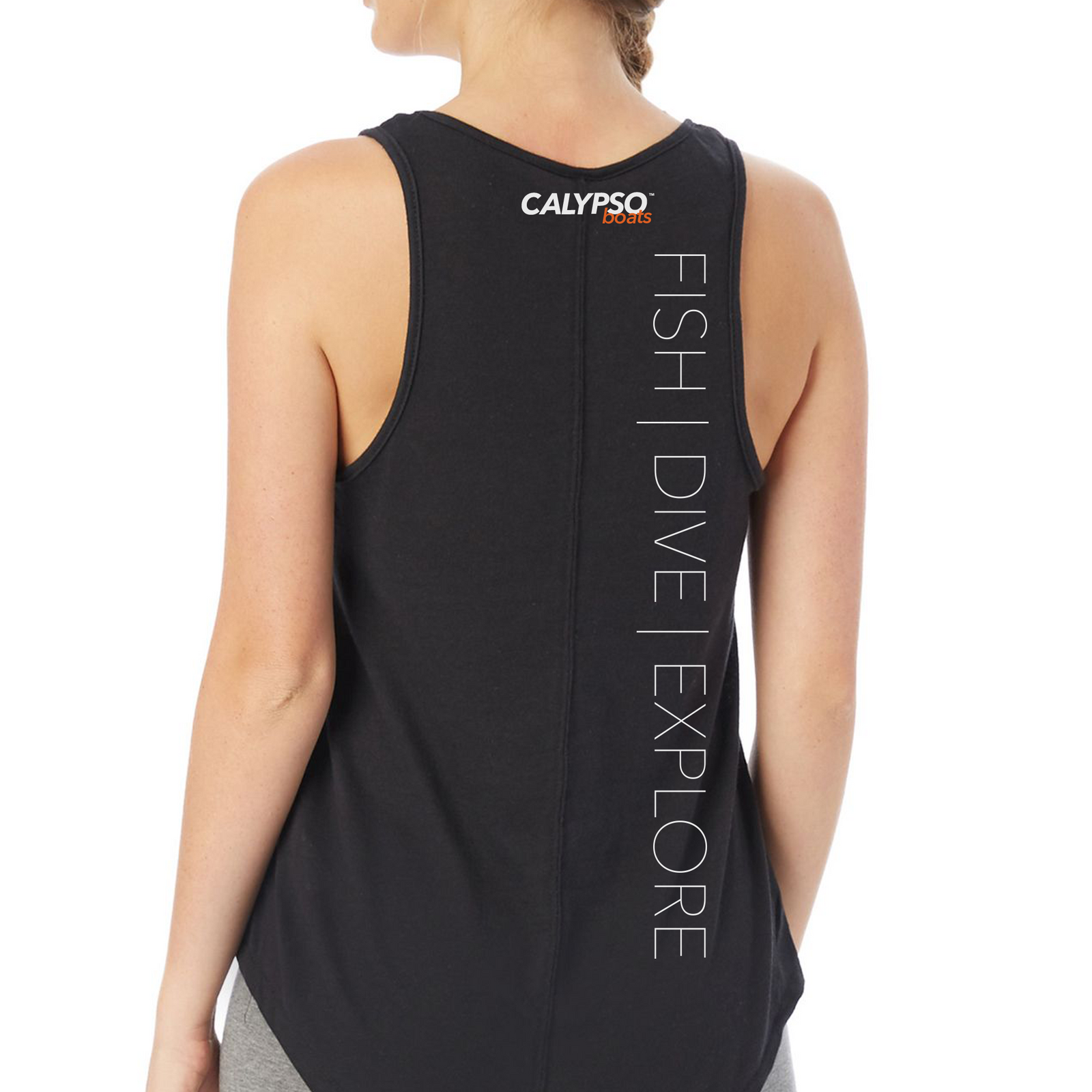 Débardeur avec logo Calypso Boats