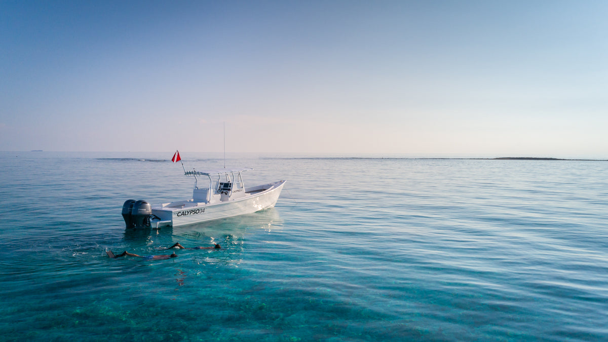 CALYPSO34cx diving Pelican Shoal Reef, Key West, Florida