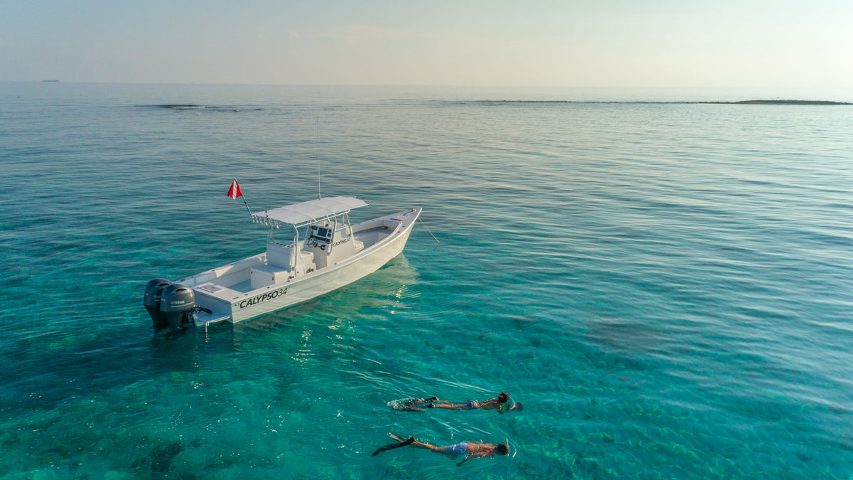 CALYPSO34cx diving Pelican Shoal Reef, Key West, Florida