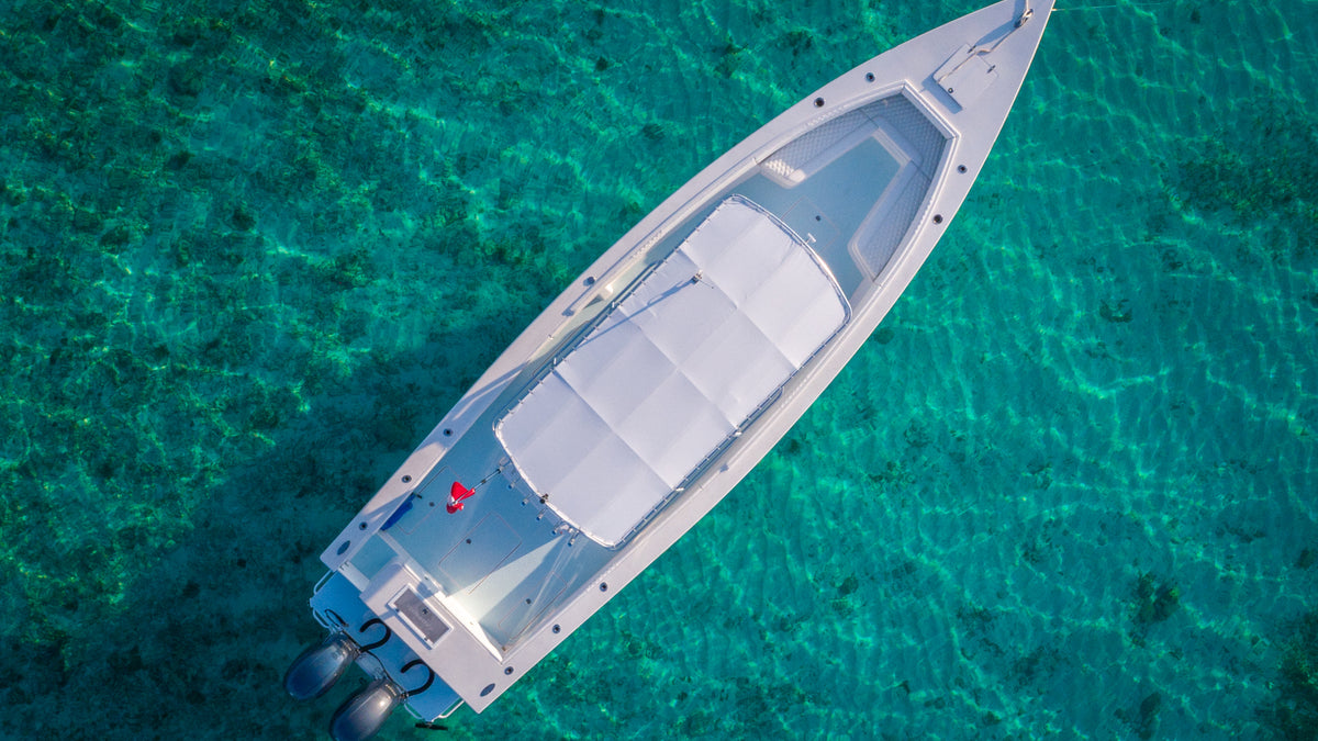 CALYPSO34cx overhead shot of Pelican Shoal Reef, Key West, Florida