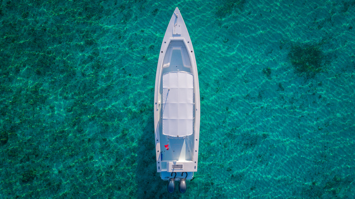 CALYPSO34cx overhead shot of Pelican Shoal Reef, Key West, Florida
