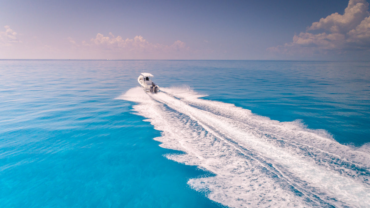 CALYPSO34cx Super Panga at American Shoal in the Florida Keys