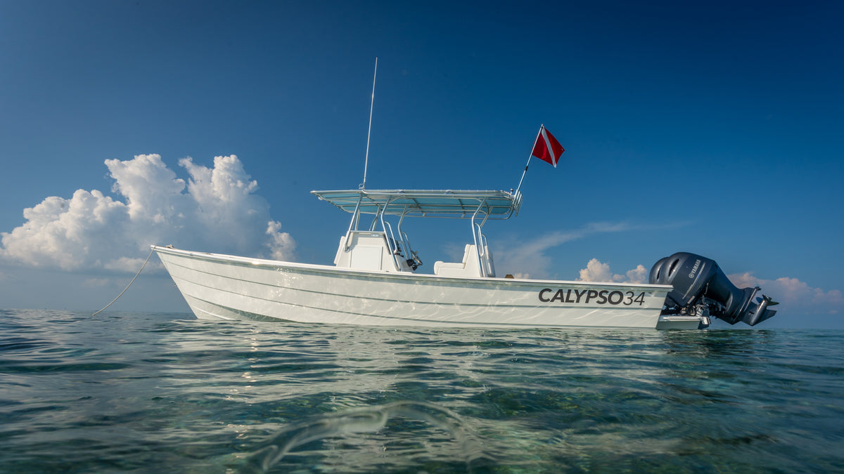 2022 CALYPSO34cx with Yamaha 200hp at Pelican Shoal Sugarloaf Key, Florida