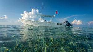 2022 CALYPSO34cx with Yamaha 200hp spearfishing for hogs at Pelican Shoal Sugarloaf Key, Florida
