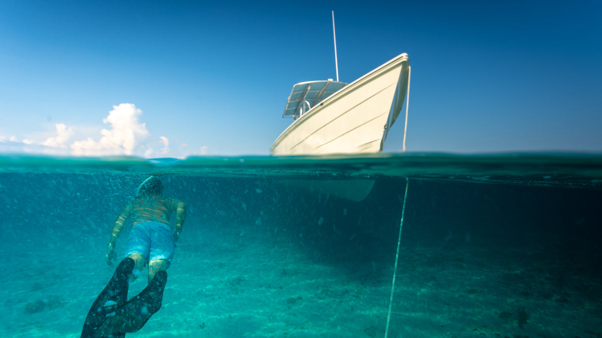 2022 CALYPSO34cx with Yamaha 200hp spearfishing for hogs at Pelican Shoal Sugarloaf Key, Florida