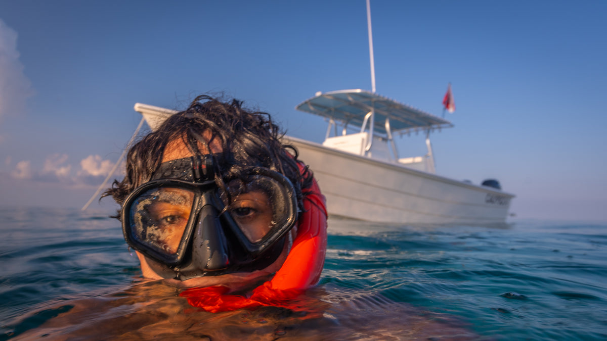 CALYPSO 34cx underwater at Pelican Shoal Florida Keys, Florida