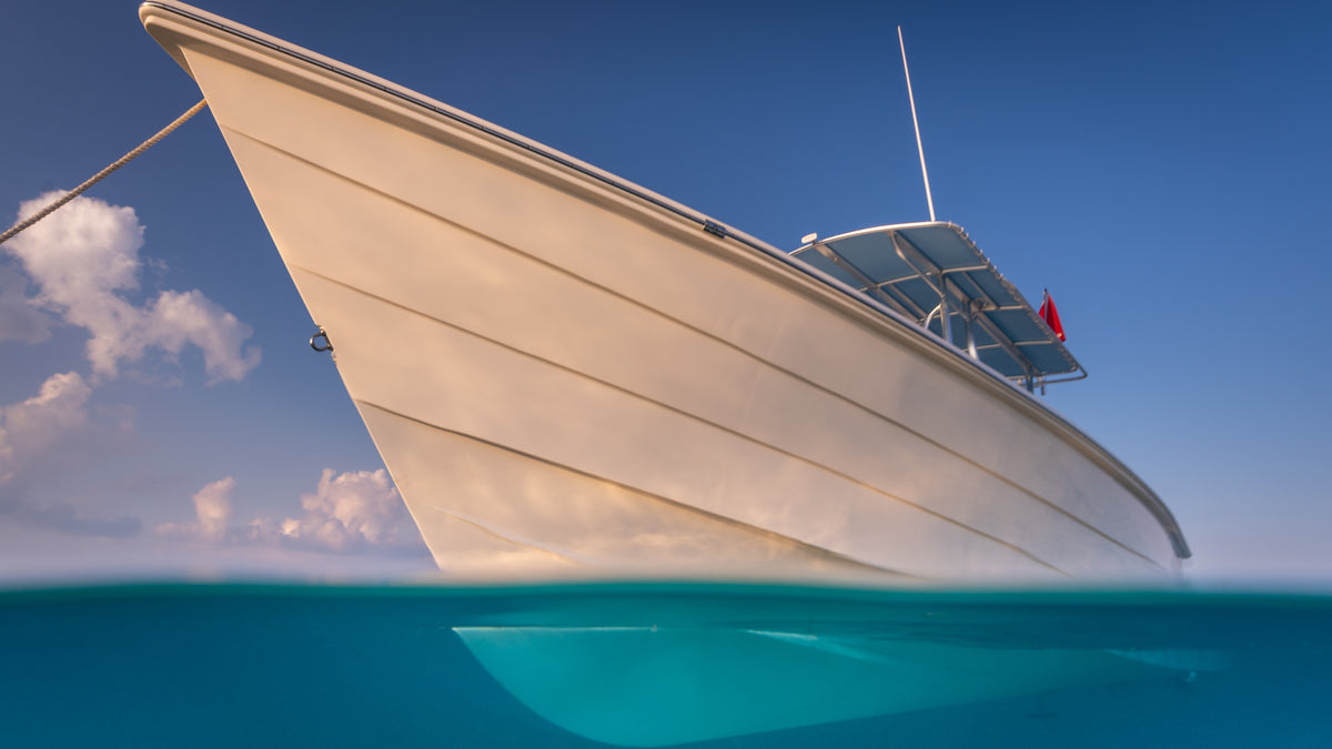 CALYPSO 34cx underwater at Pelican Shoal Florida Keys, Florida
